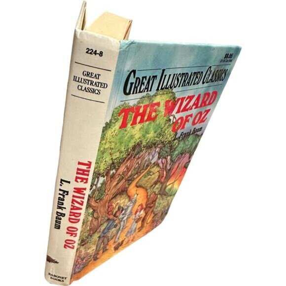 Great Illustrated Classics "The Wizard Of Oz" Hardcover Book - Picture 3 of 6